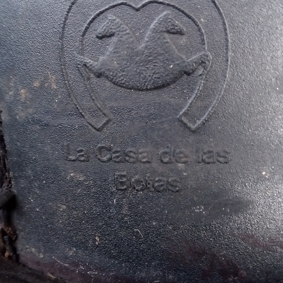 La Casa de Las botas riding boots women's Sz 8.5 - Picture 13 of 16
